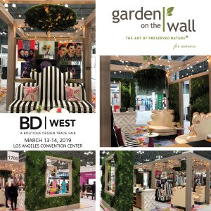 Garden on the Wall to Exhibit at Boutique Design West